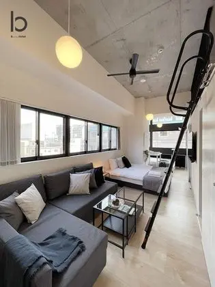 Deluxe Apart Daire, 1 Yatak Odası, Sigara İçilmez, Şehir Manzaralı (bHotel Nekoyard 401)