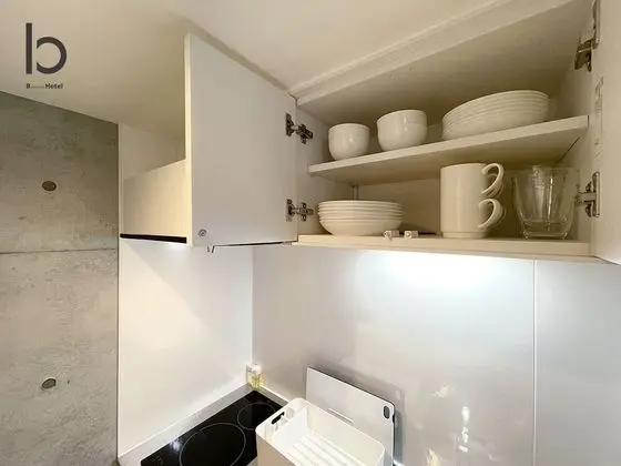 Deluxe Apart Daire, 1 Yatak Odası, Sigara İçilmez, Şehir Manzaralı (bHotel Nekoyard 401)