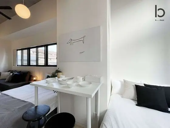 Deluxe Apart Daire, 1 Yatak Odası, Sigara İçilmez, Şehir Manzaralı (bHotel Nekoyard 401)