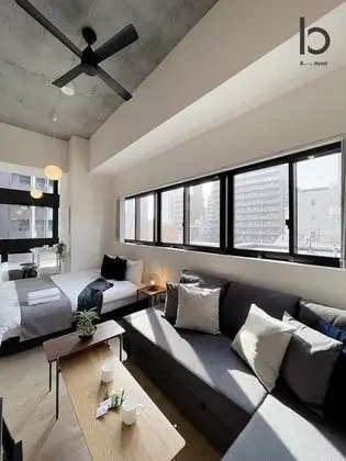 Deluxe Apart Daire, 1 Yatak Odası, Sigara İçilmez, Şehir Manzaralı (bHotel Nekoyard 402)