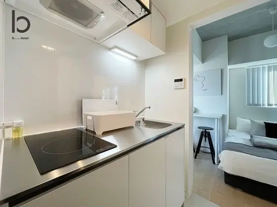 Deluxe Apart Daire, 1 Yatak Odası, Sigara İçilmez, Şehir Manzaralı (bHotel Nekoyard 402)
