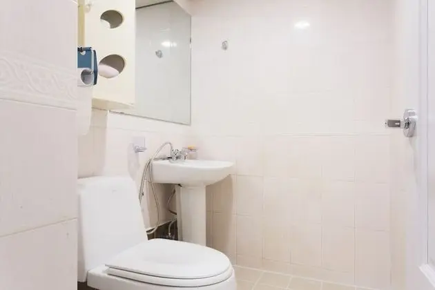 White Family Room- 2 Bedrooms