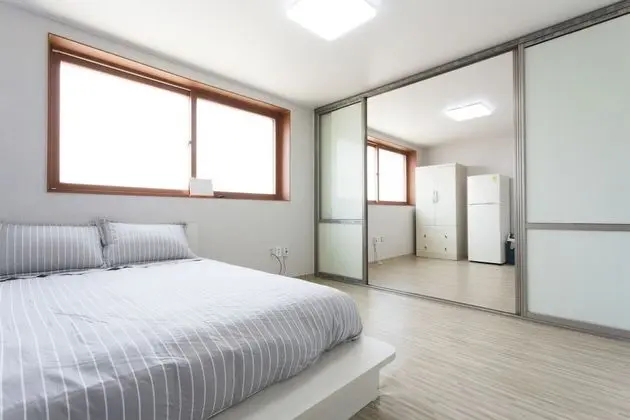 White Family Room- 2 Bedrooms