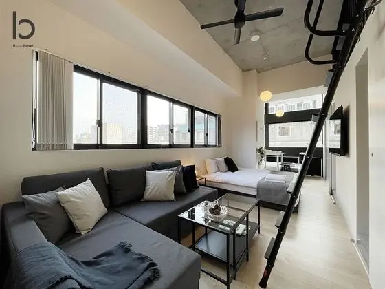 Daire, Sigara İçilmez, Şehir Manzaralı (bHotel Nekoyard 101)