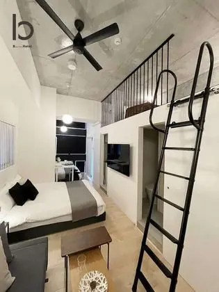 Daire, Sigara İçilmez, Şehir Manzaralı (bHotel Nekoyard 101)