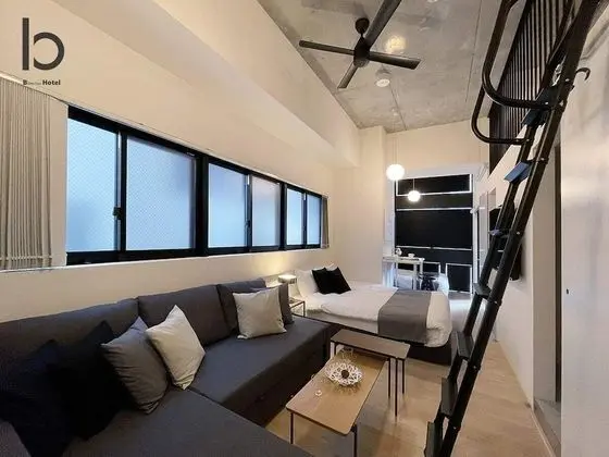 Daire, Sigara İçilmez, Şehir Manzaralı (bHotel Nekoyard 101)