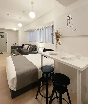 Deluxe Apart Daire, 1 Yatak Odası, Sigara İçilmez, Şehir Manzaralı (bHotel Nekoyard 102)