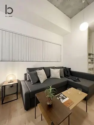 Deluxe Apart Daire, 1 Yatak Odası, Sigara İçilmez, Şehir Manzaralı (bHotel Nekoyard 102)