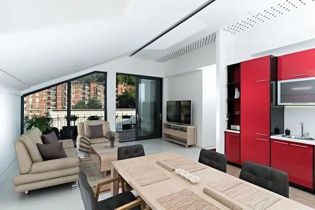 Exclusive Çatı Katı Süiti (Penthouse), Bahçe Manzaralı