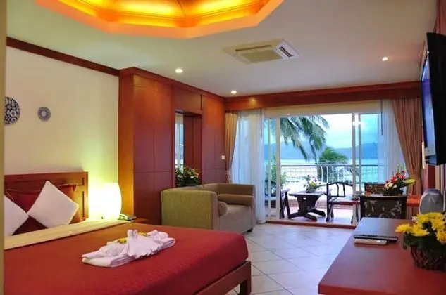 Deluxe Tek Büyük veya İki Ayrı Yataklı Oda, Deniz Manzaralı