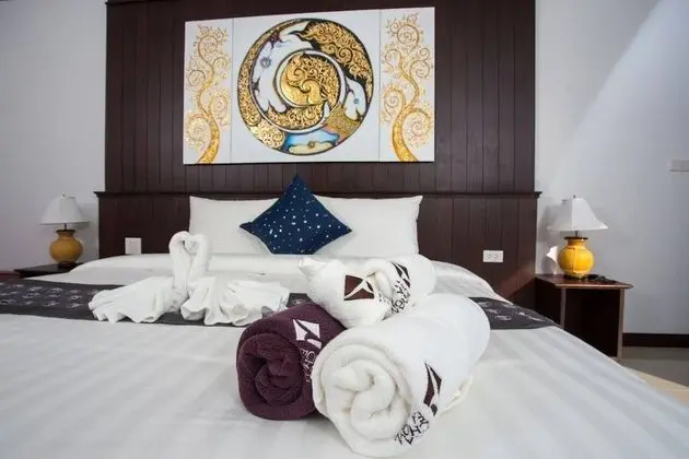 Deluxe Villa, 1 Büyük (Queen) Boy Yatak, Park Manzaralı, Bahçeli
