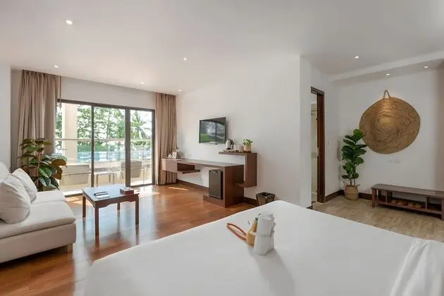 Deluxe Tek Büyük veya İki Ayrı Yataklı Oda, Denize Sıfır
