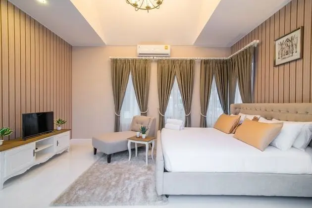 Luxury Villa, 3 Yatak Odası, Kişiye Özel Havuzlu, Resort Manzaralı
