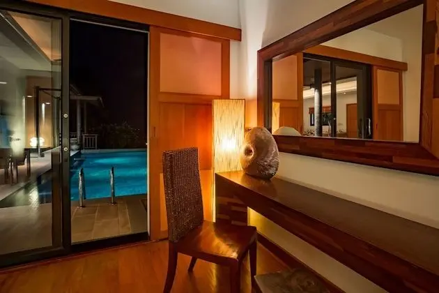 Three-Bedroom Villa with Private Pool and Thai-style Gazebo