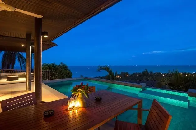 Three-Bedroom Villa with Private Pool and Thai-style Gazebo