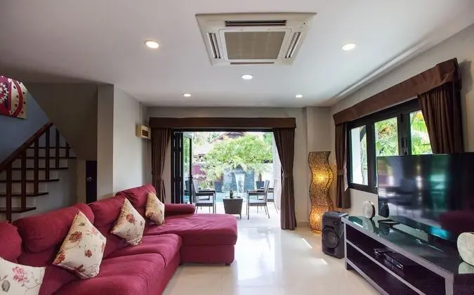 Deluxe Villa, 3 Yatak Odası, Havuz Manzaralı, Havuz Kenarı