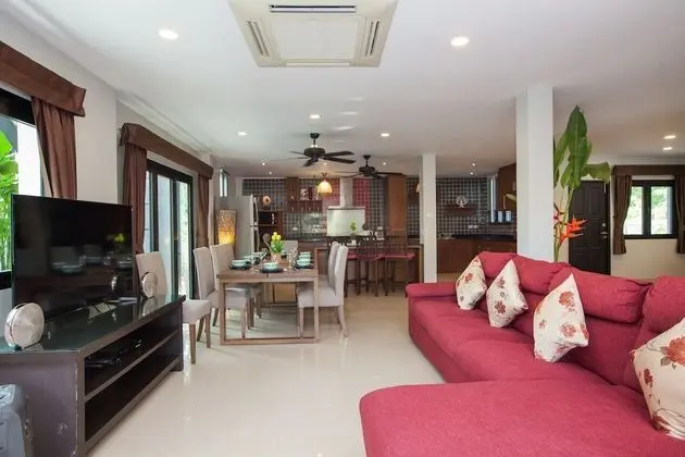 Deluxe Villa, 3 Yatak Odası, Havuz Manzaralı, Havuz Kenarı