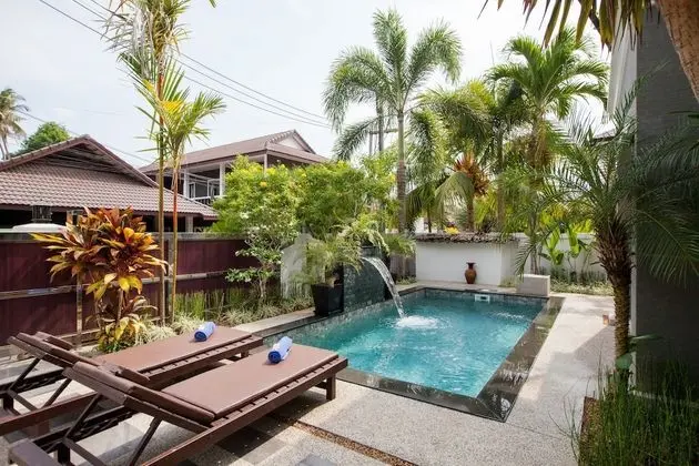 Deluxe Villa, 3 Yatak Odası, Havuz Manzaralı, Havuz Kenarı
