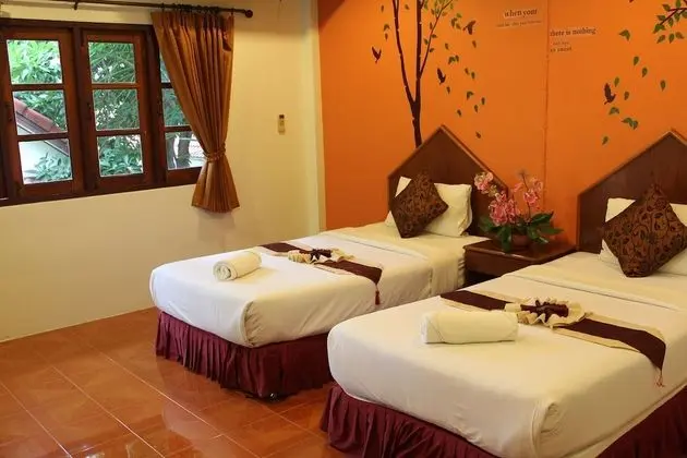 Deluxe Bungalov, Bahçe Manzaralı