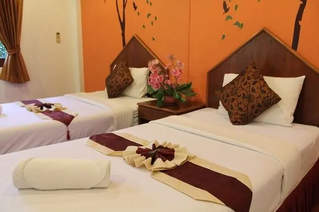 Deluxe Bungalov, Bahçe Manzaralı