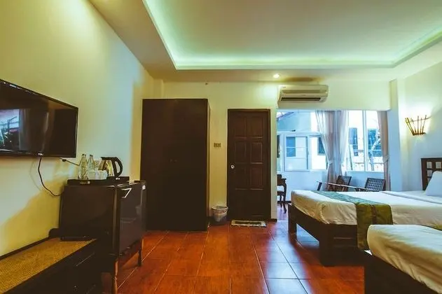 Family Üç Kişilik Oda, 1 Yatak Odası, Avlu