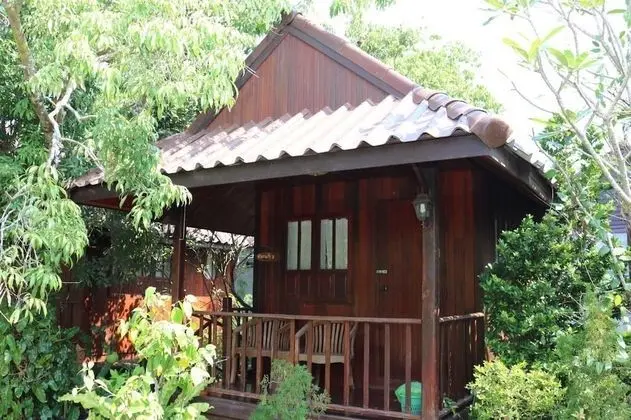Bungalov, Balkon/Veranda, Bahçeli