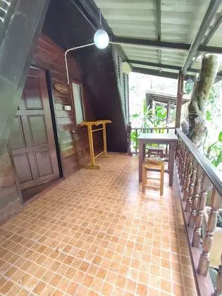Bungalov, Balkon/Veranda, Bahçeli