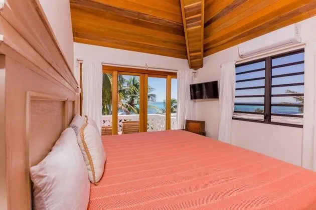 Comfort Oda, 3 Yatak Odası, Plaj Manzaralı (Villa 1)