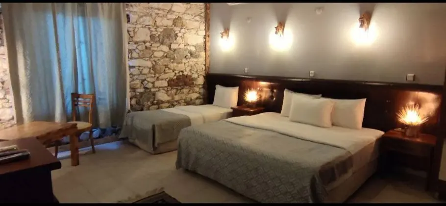 Triple,Bahçe Manzaralı