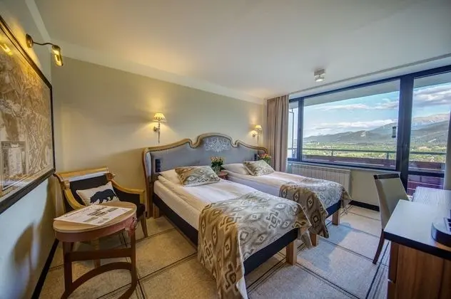 Deluxe İki Ayrı Yataklı Oda, Balkon, Dağ Manzaralı