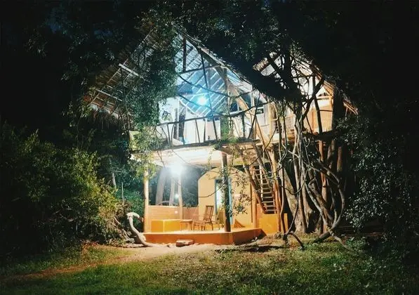 Deluxe Ağaç Ev, 1 Yatak Odası, Balkon, Bahçe Manzaralı