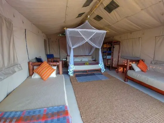 Family Çadır, 1 Yatak Odası, Şömine, Plaj Manzaralı