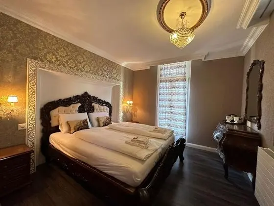 Panoramic Tek Büyük Yataklı Oda, Balkon, Dağ Manzaralı