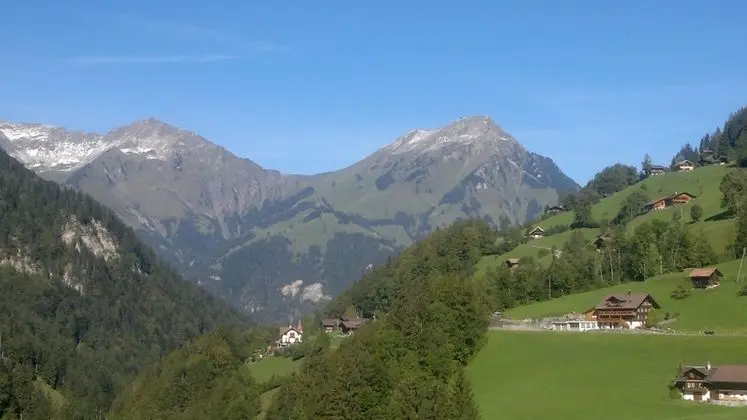 Panoramic Tek Büyük Yataklı Oda, Balkon, Dağ Manzaralı