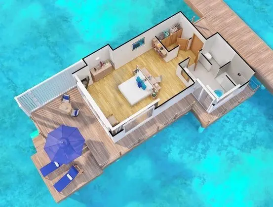 Villa (Sunset Water)