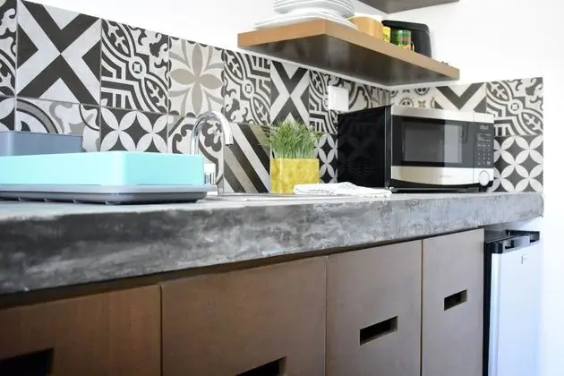 Design Stüdyo Süit, 1 Çift Kişilik Yatak, Bahçe Manzaralı