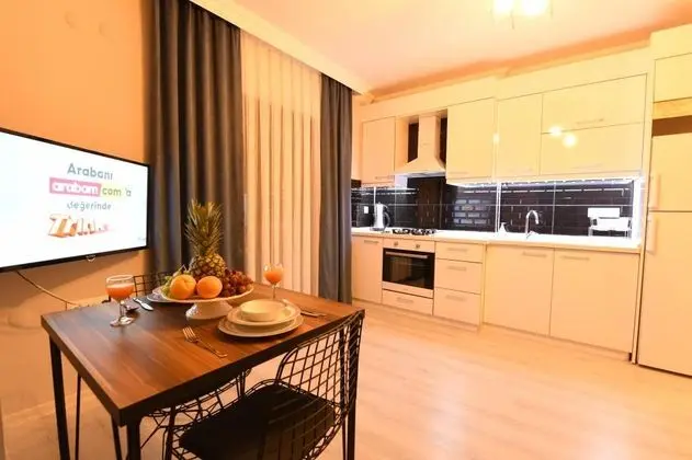 Bahçe Apart 2, Bahçe Manzaralı, Balkonlu