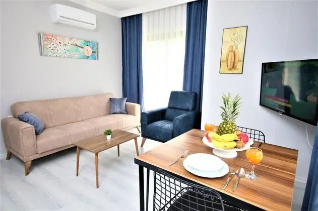 Bahçe Apart 2, Bahçe Manzaralı, Balkonlu