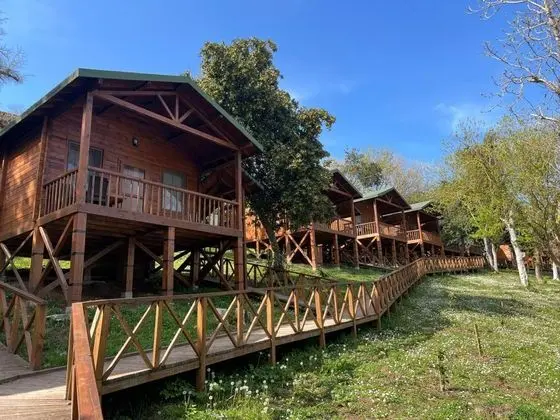 Bungalow, Deniz ve Bahçe Manzaralı, Teraslı