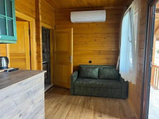 Bungalow, Deniz ve Bahçe Manzaralı, Teraslı
