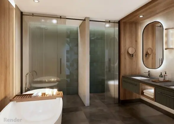 Suite Sea or Pool View with terrace, Balinese bed and jacuzzi