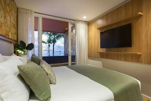 Quarto Luxo Vista Mar, com Piscina Particular