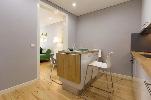 Apart Daire, 1 Yatak Odası, Mutfak