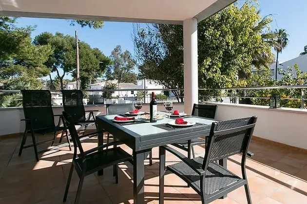 Villa, 4 Yatak Odası, Teras