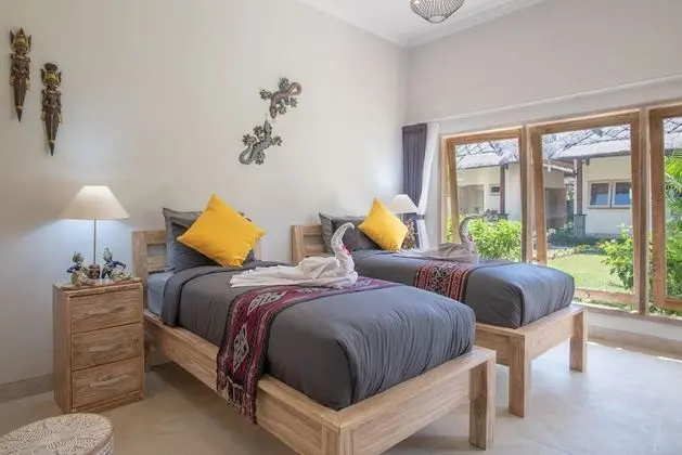 Deluxe Tek Büyük veya İki Ayrı Yataklı Oda, 1 Yatak Odası, Havuz Kullanımı, Bahçe Manzaralı