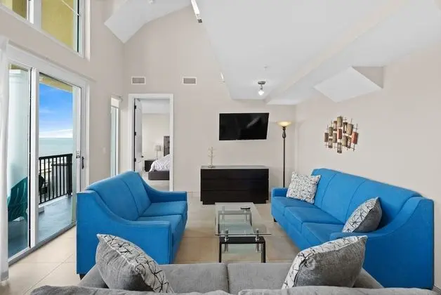 Çatı Katı Süiti (Penthouse), Birden Çok Yatak, Kısmi Deniz Manzarası
