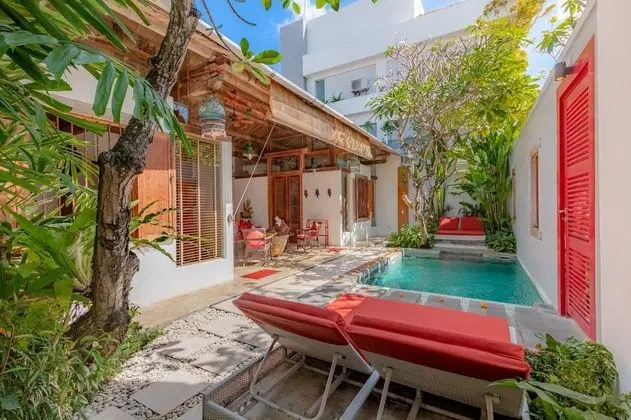 Luxury Villa, 2 Yatak Odası, Kişiye Özel Havuzlu (Bali Ginger)