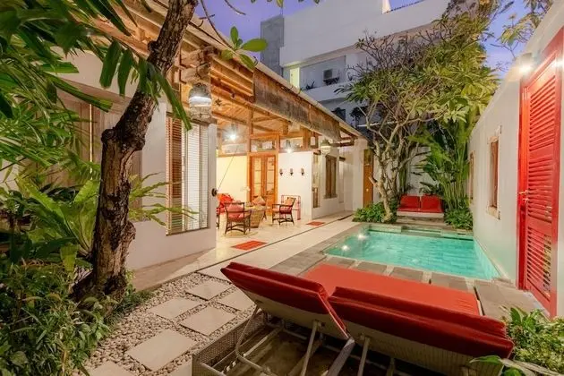 Luxury Villa, 2 Yatak Odası, Kişiye Özel Havuzlu (Bali Ginger)