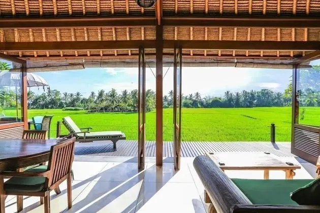 Luxury Villa, 2 Yatak Odası, Teras, Dağ Manzaralı (Villa Sungai)