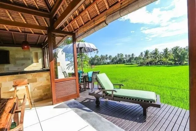 Luxury Villa, 2 Yatak Odası, Teras, Dağ Manzaralı (Villa Sungai)